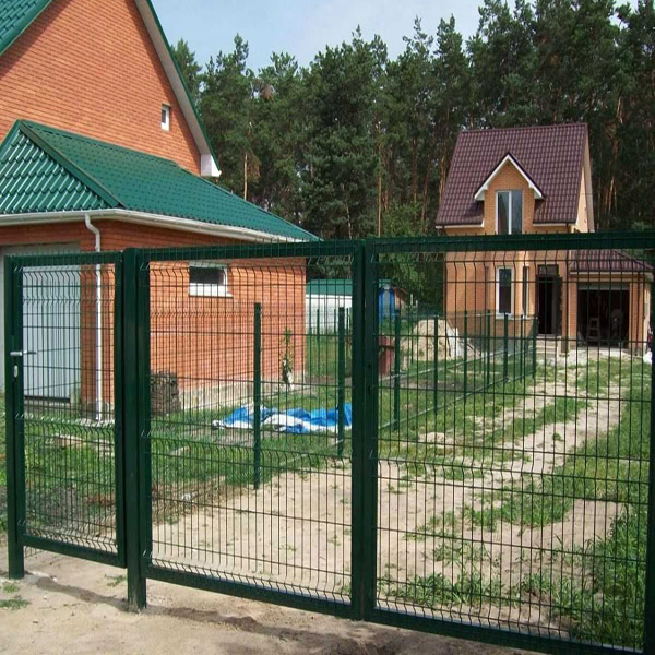 Ворота розпашні 3D Еко