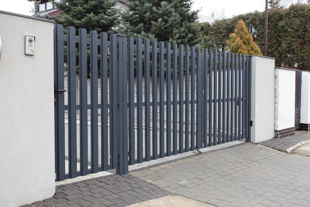 Металевий штахетник трапецевидний Німеччина